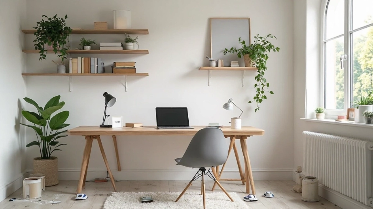 Biuro w domu a koszty remontu