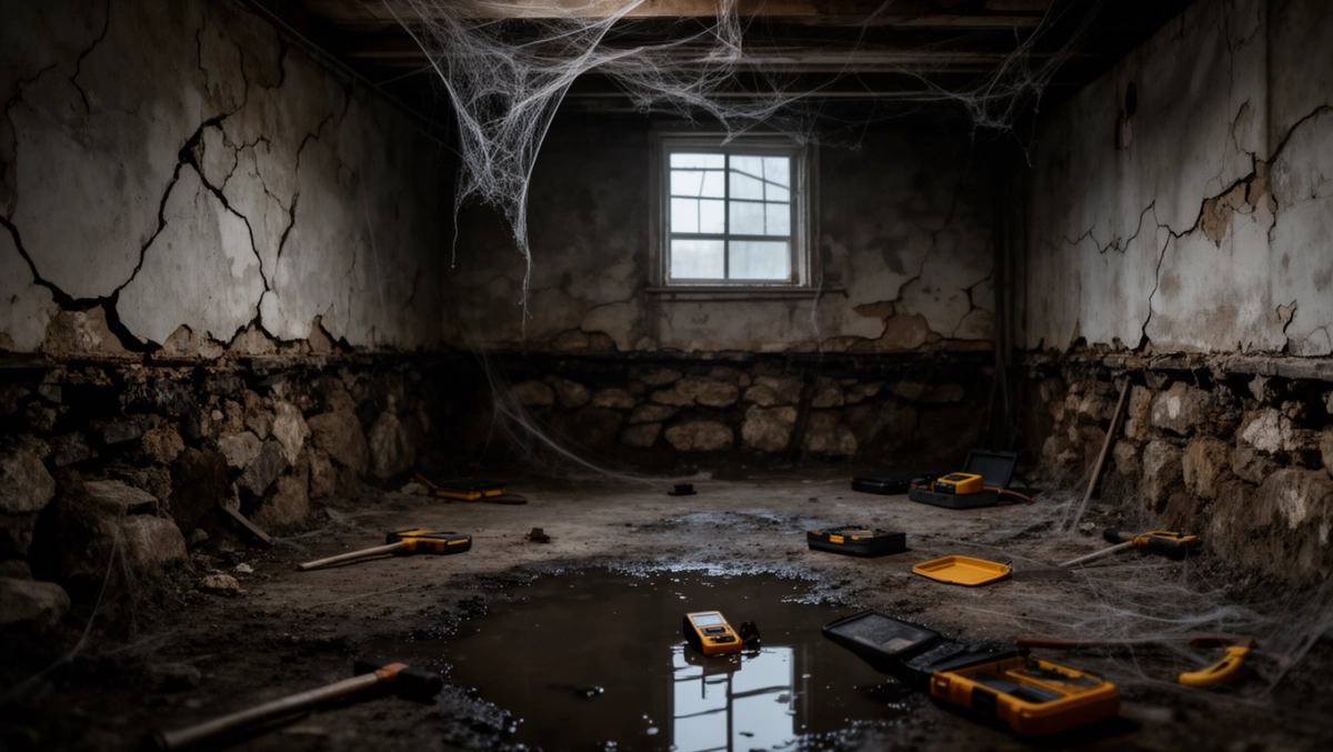 Remont piwnicy w starym domu